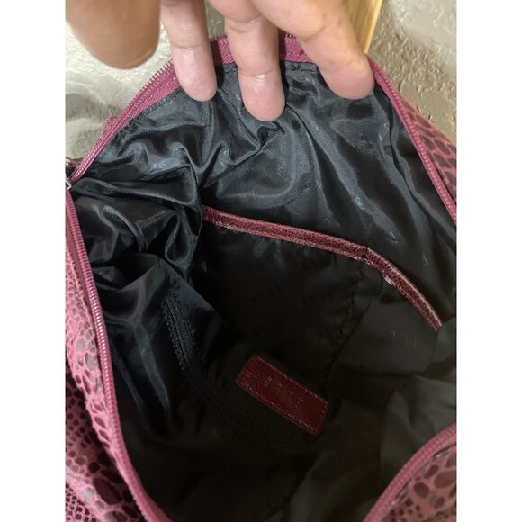 ELLE Joelle Satchel Handbag Berry Color NWT - Picture 5 of 7